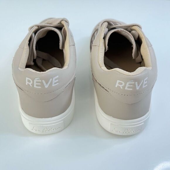 SAM EDELMAN Emma Lace-up Sneakers‎ In Mink Grey - Picture 5 of 9